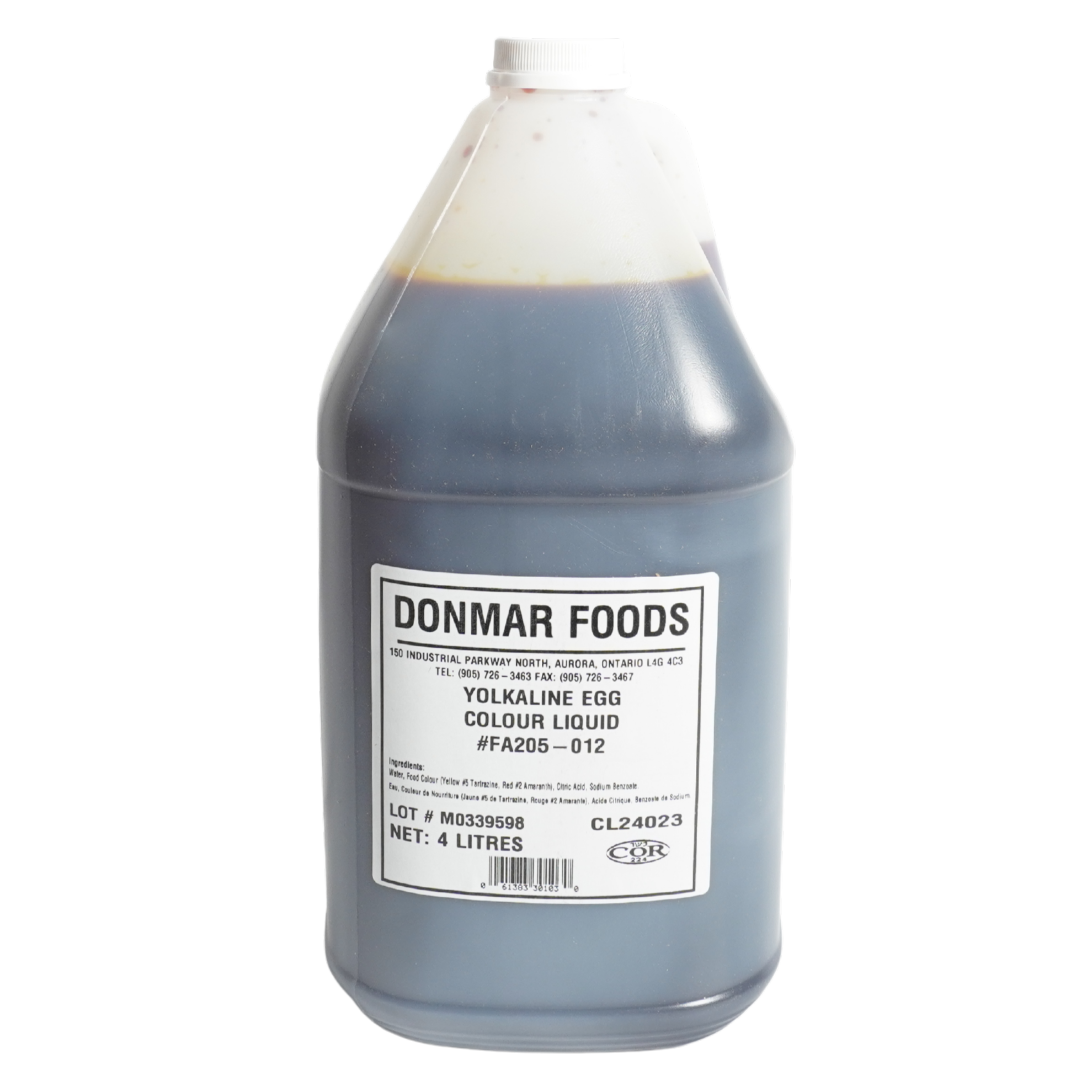Donmar Egg Yellow Liquid Color 3L