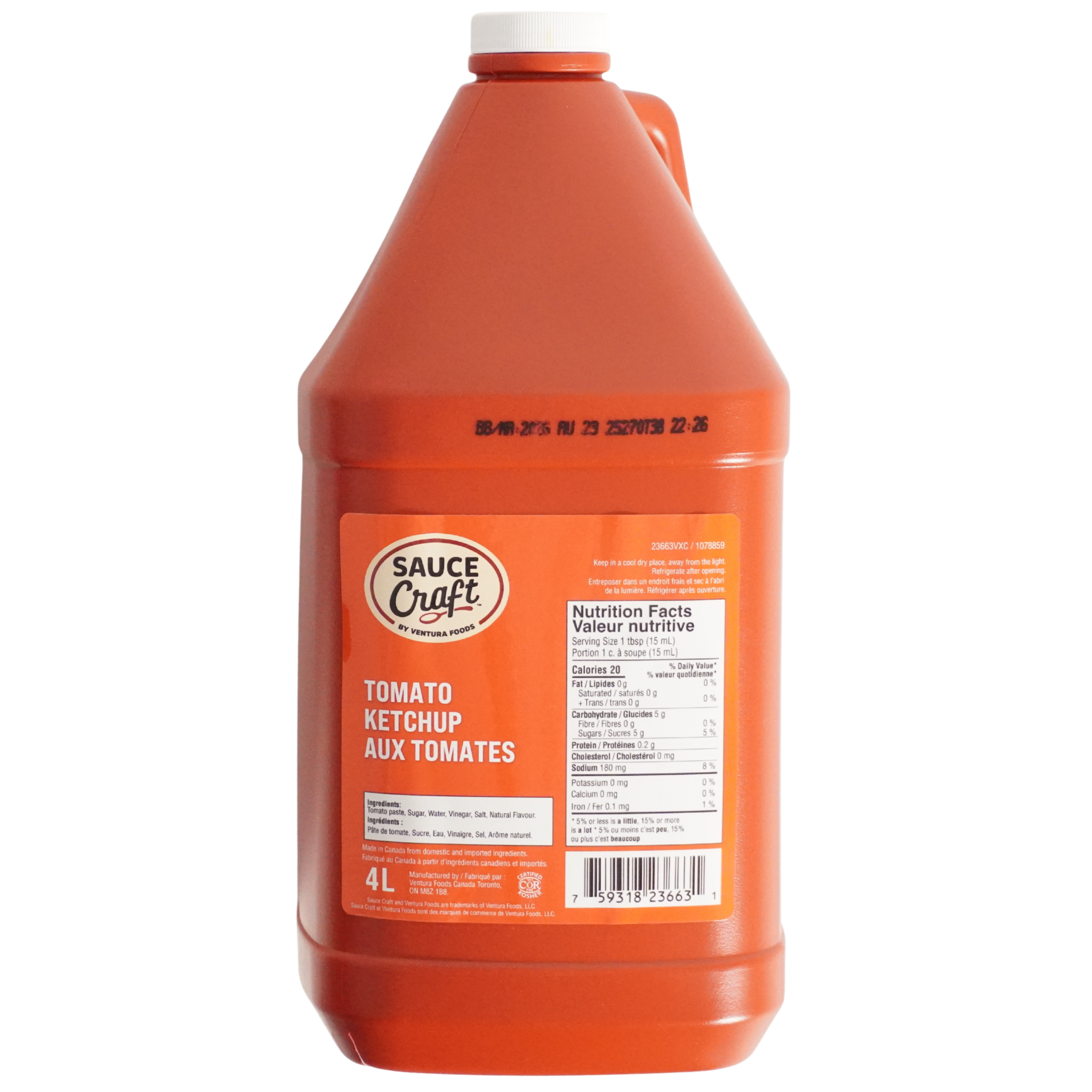 Sauce Craft Ketchup 4L x 4PCS