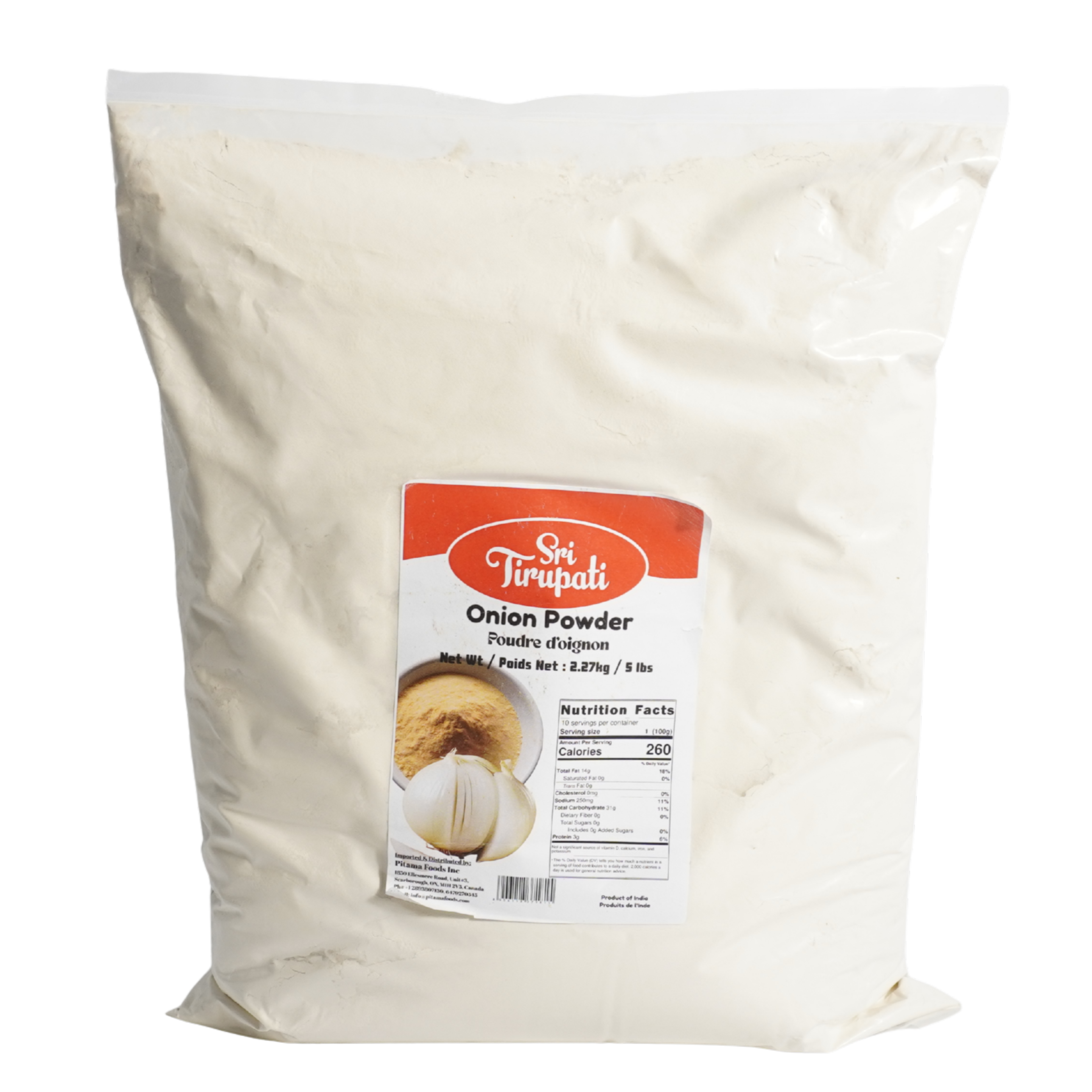 Sri Tirupati White Onion Powder 5LBS
