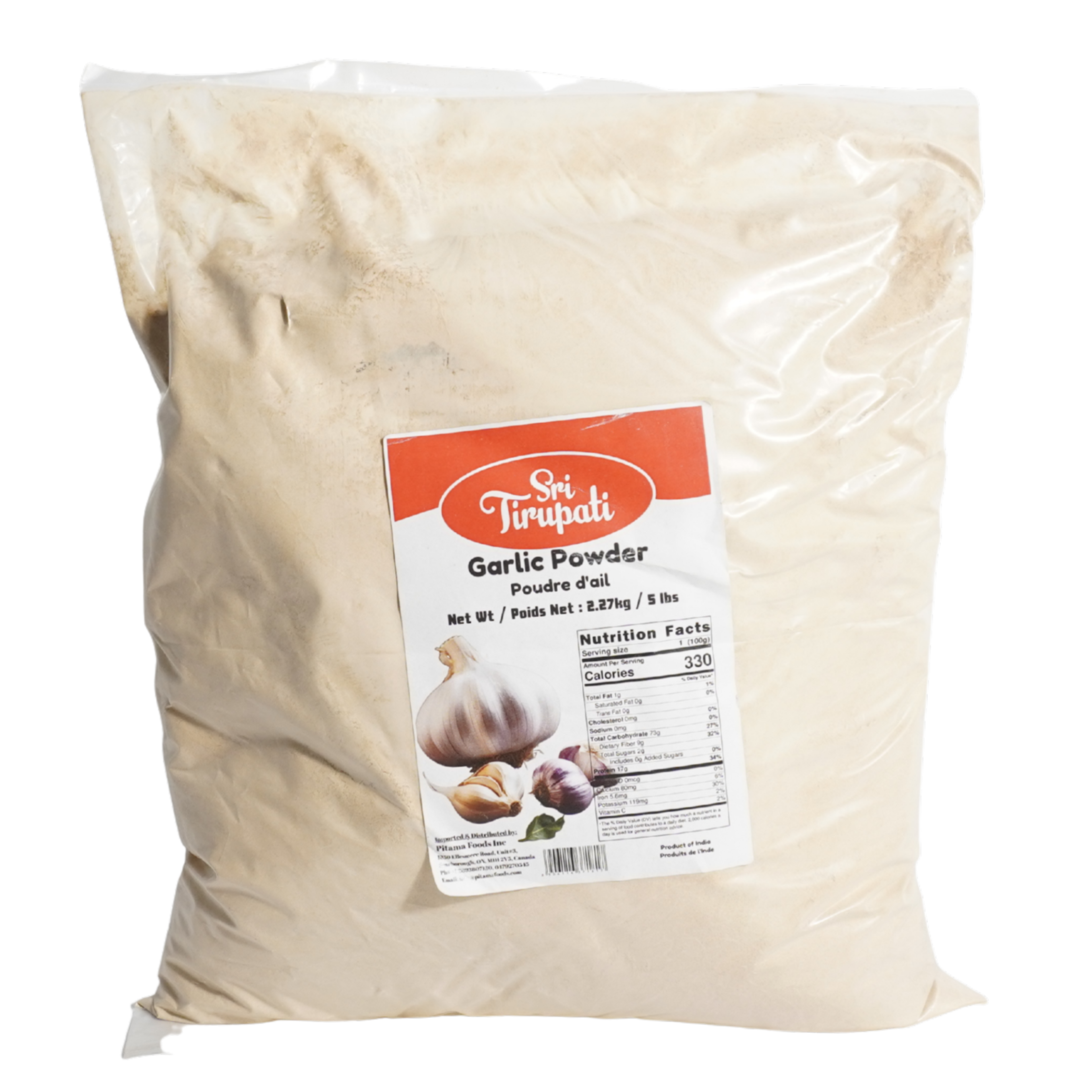 Sri Tirupati Garlic Powder 5LBS