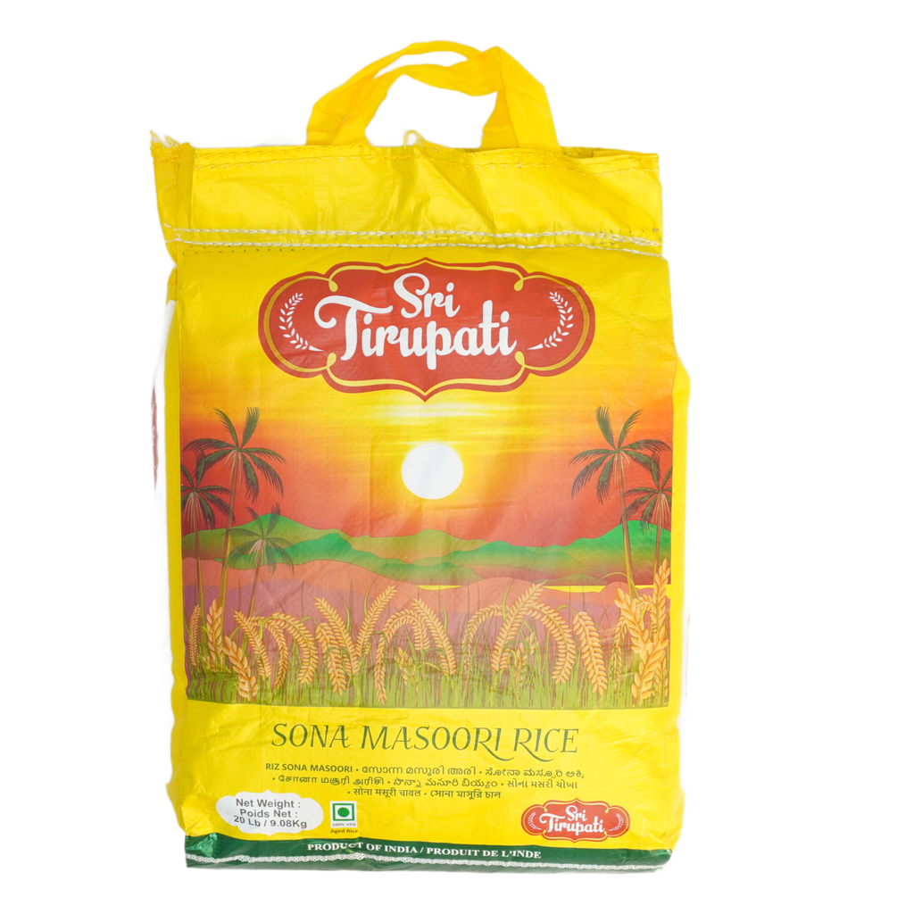 Sri Tirupati Sona Masoori Rice 20 LBS