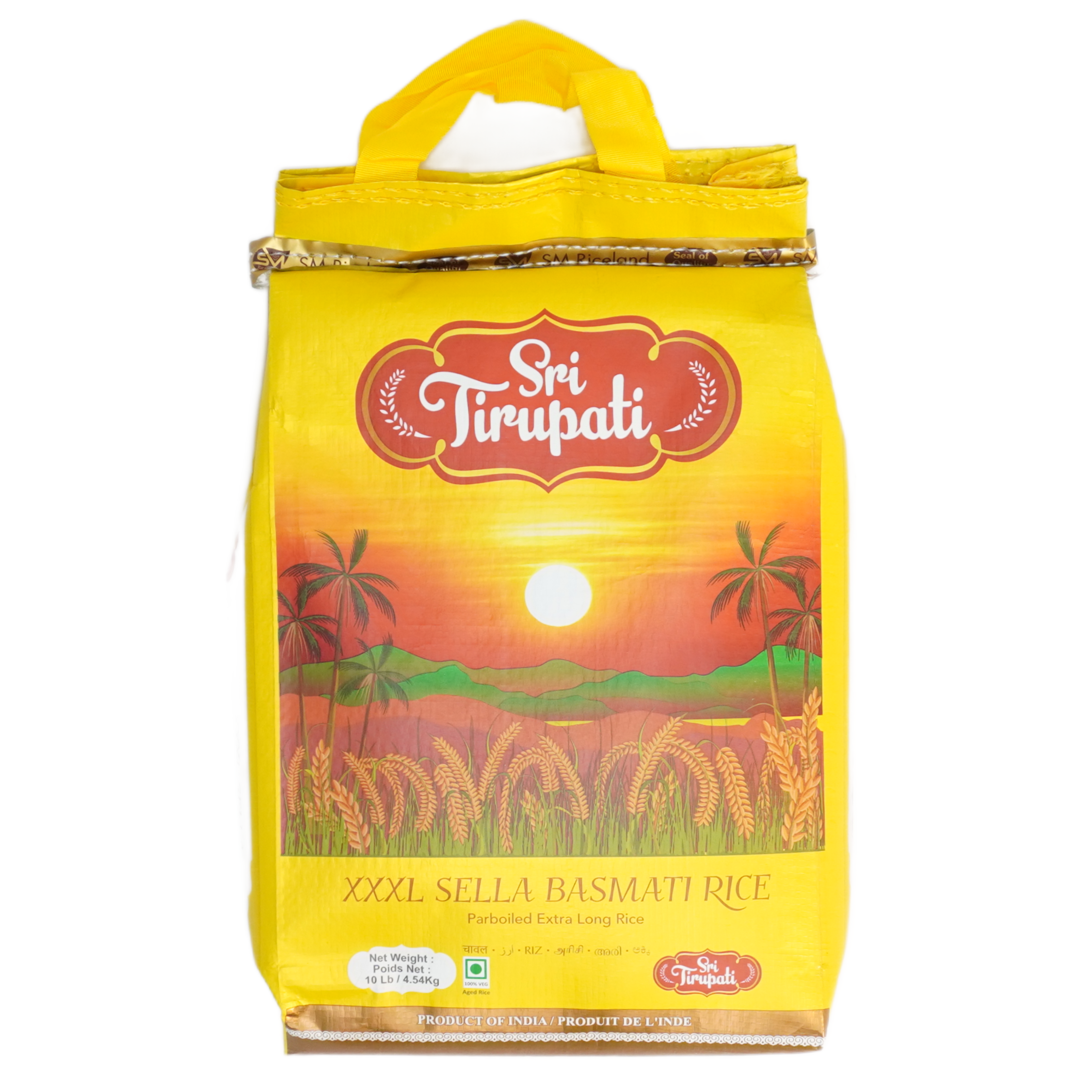 Sri Tirupati XXXL Sella Basmati Rice 10 LBS