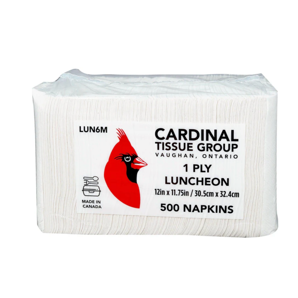 Luncheon Napkins 1PLY- White - Pack of 6000PCS