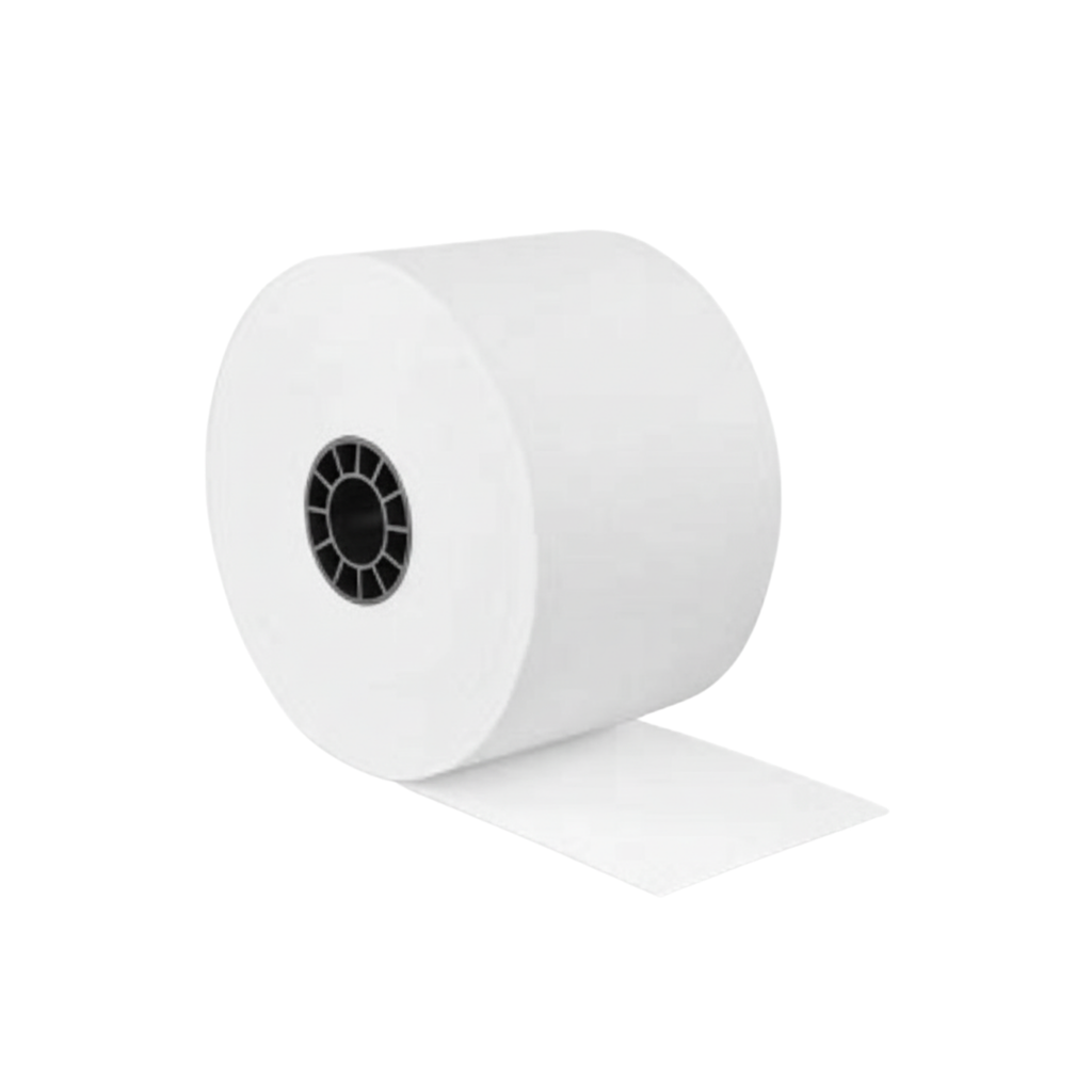 3" x 3" White Bond Paper 2 PLY (Cash Register Roll) - Pack of 50