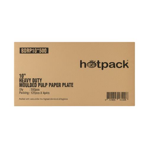 10 inch Paper Plates - Pack of 500PCS