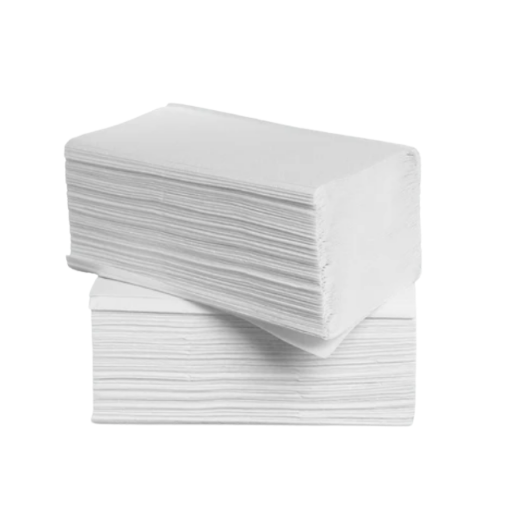 1 Ply Dinner Napkins - White - Pack of 3000PCS