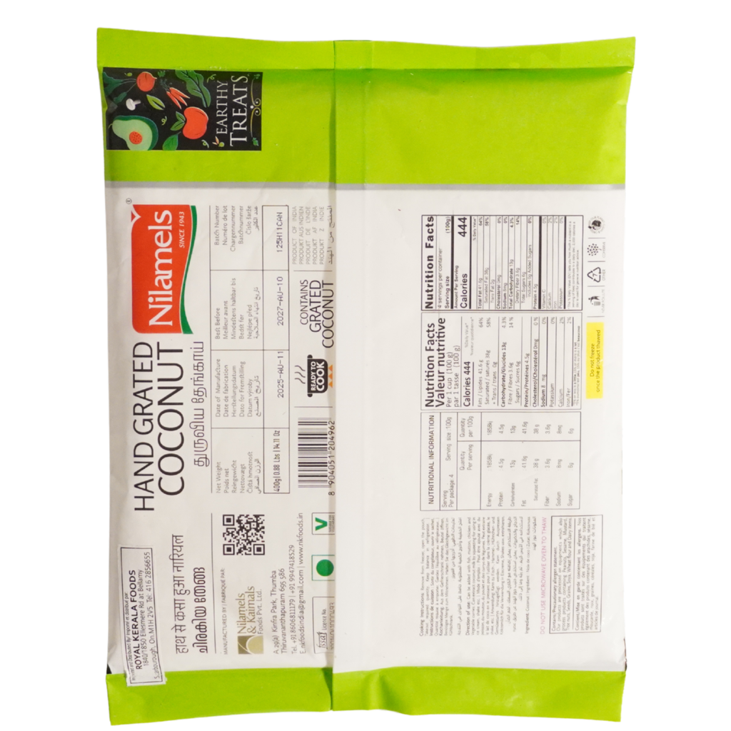 Nilamel Grated Coconut 400G x 24