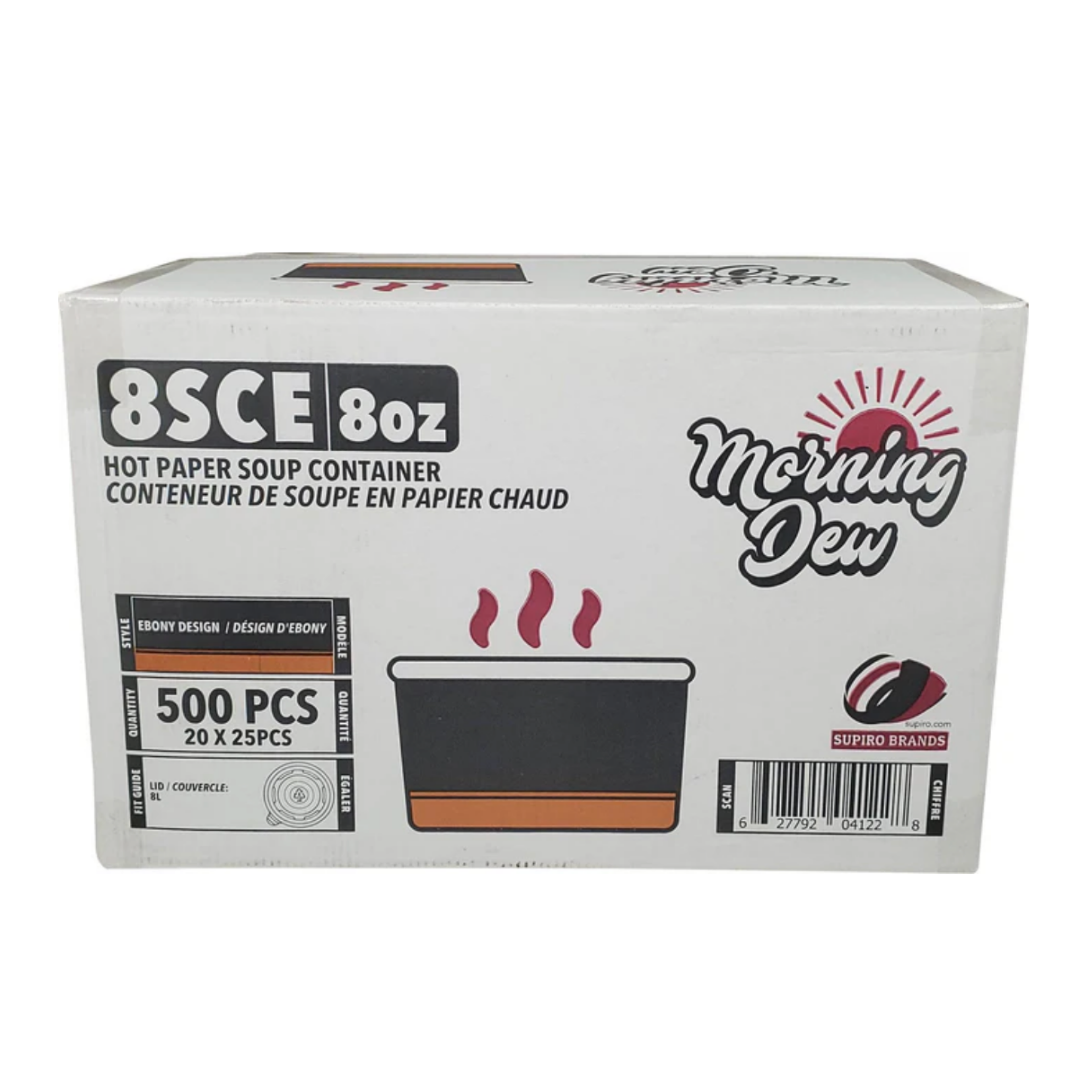 8 oz Paper Soup Cup - Pack of 500PCS