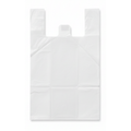 S2 White Plastic Shopping Bags (Tshirt bags)