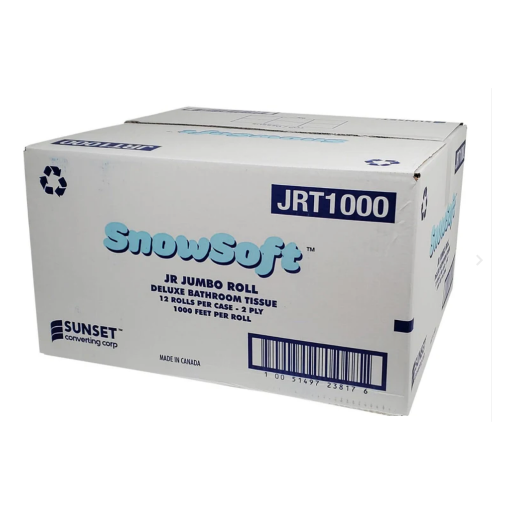 2 Ply Bathroom Tissue Roll - Pack of 12