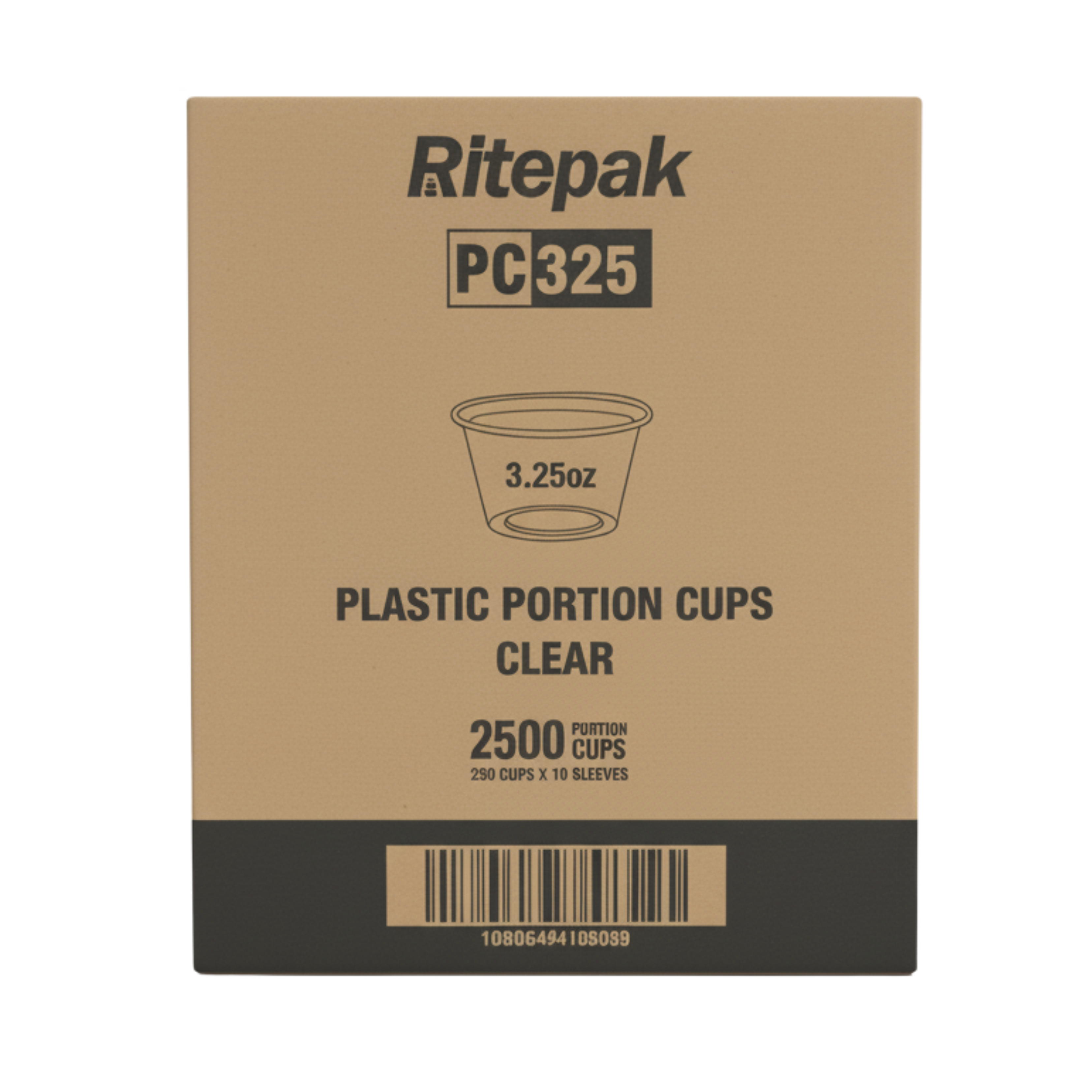3.25oz Portion Cups P325 - Pack of 2500