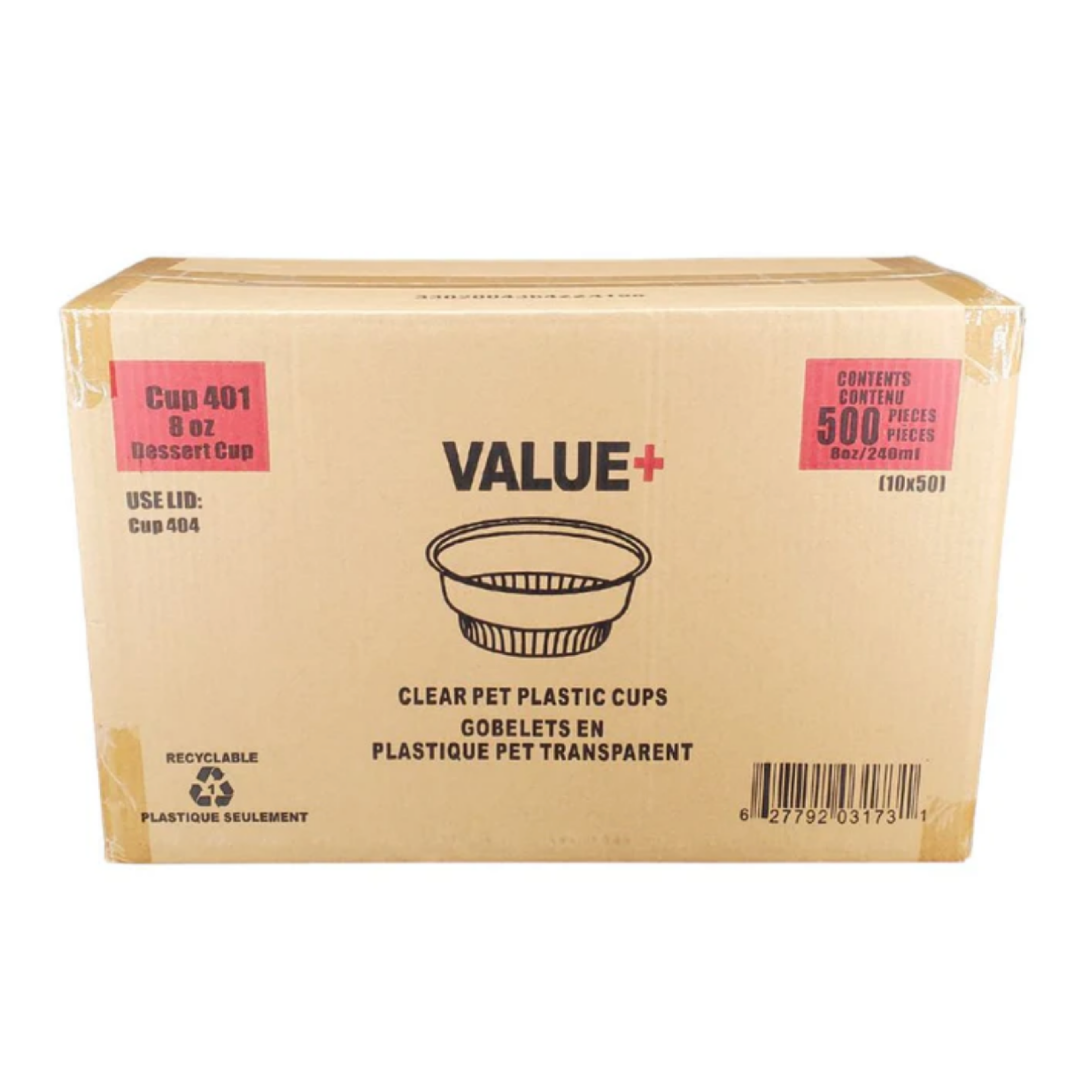 Dessert Cup - 8oz - Pack of 500PCS