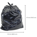 Garbage Bags XX-Strong - Black - 35"x47" (Large)