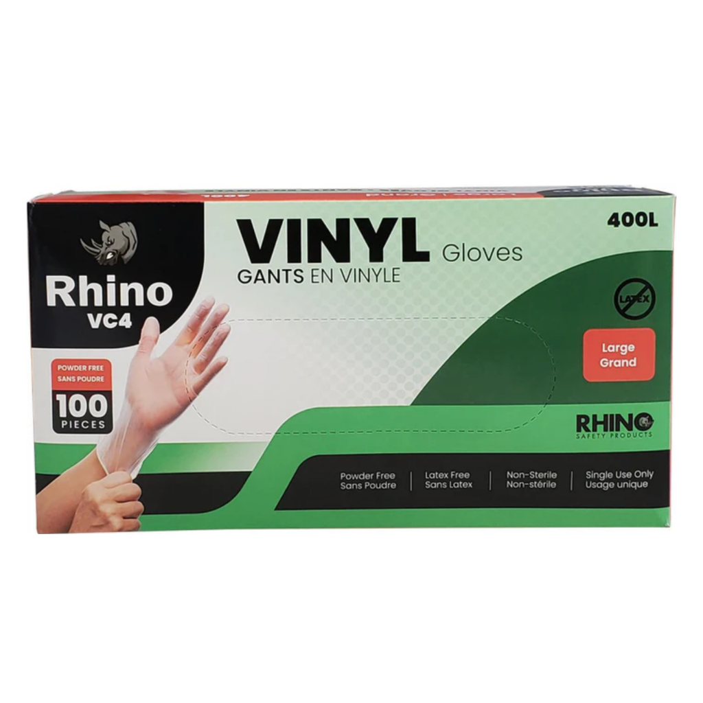Clear Vinyl Gloves - 100PCS