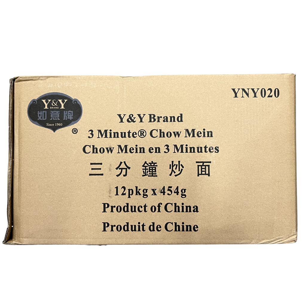 Y and Y Chowmein Noodles 454G x 12PKT