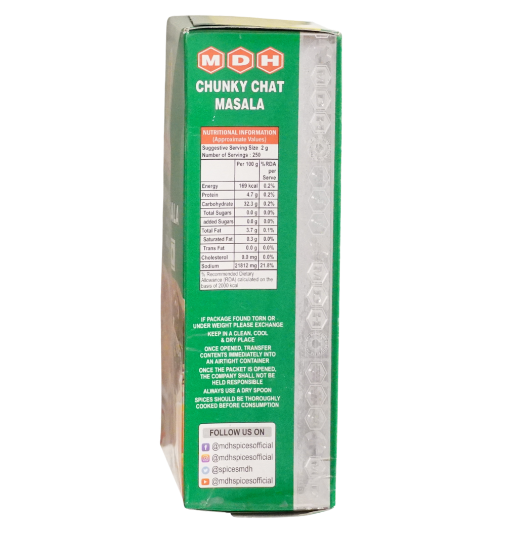 MDH Chunky Chat Masala 500G