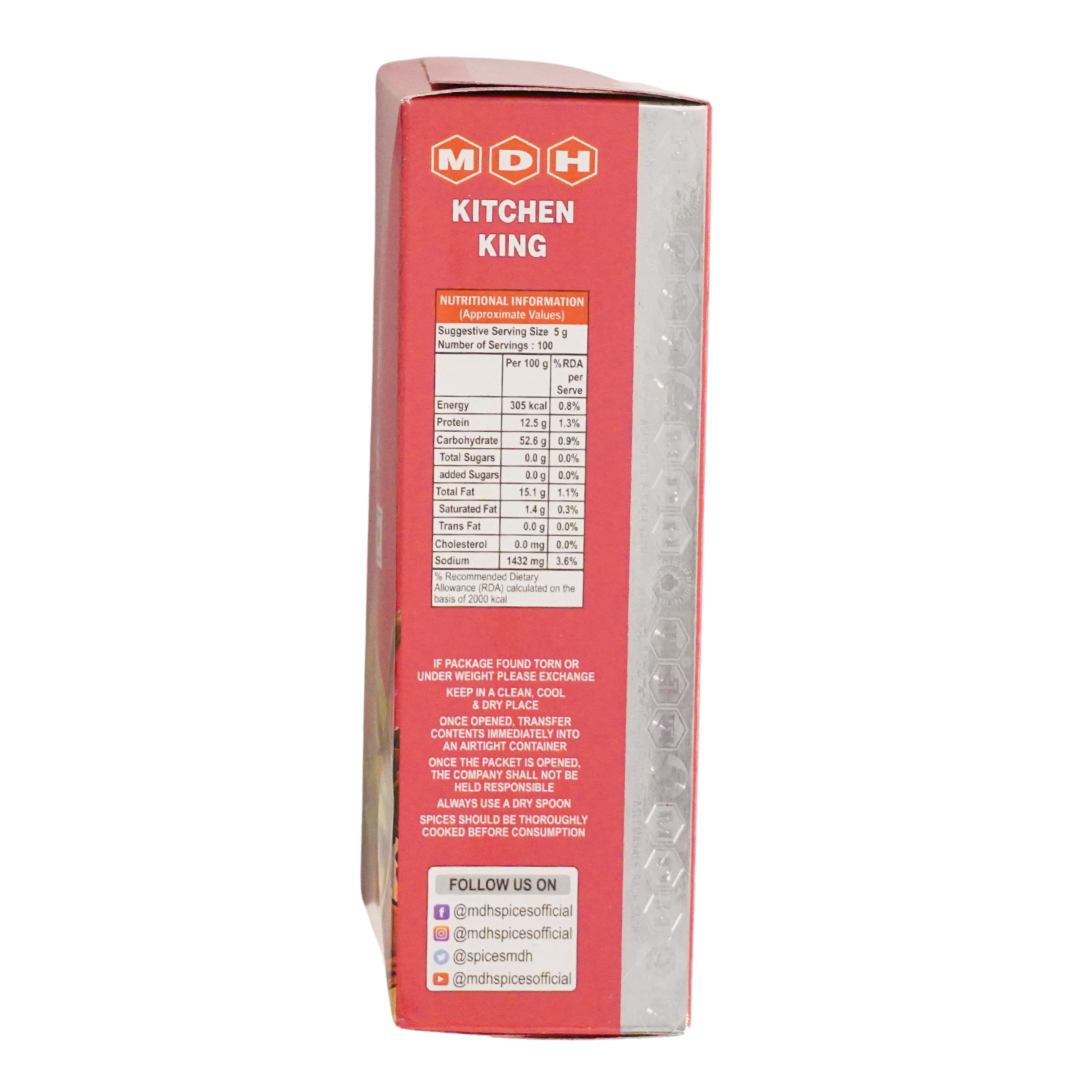 MDH Kitchen King Masala 500G