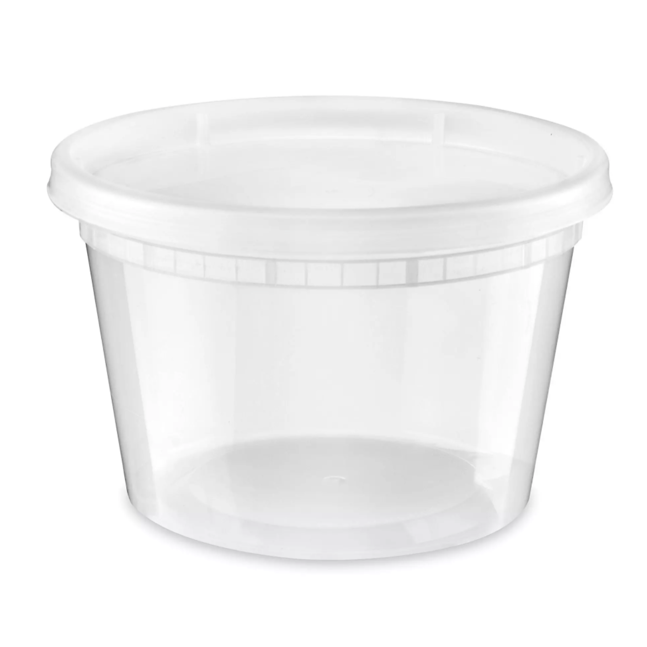 S16 Round Deli Containers 16 oz with Lids