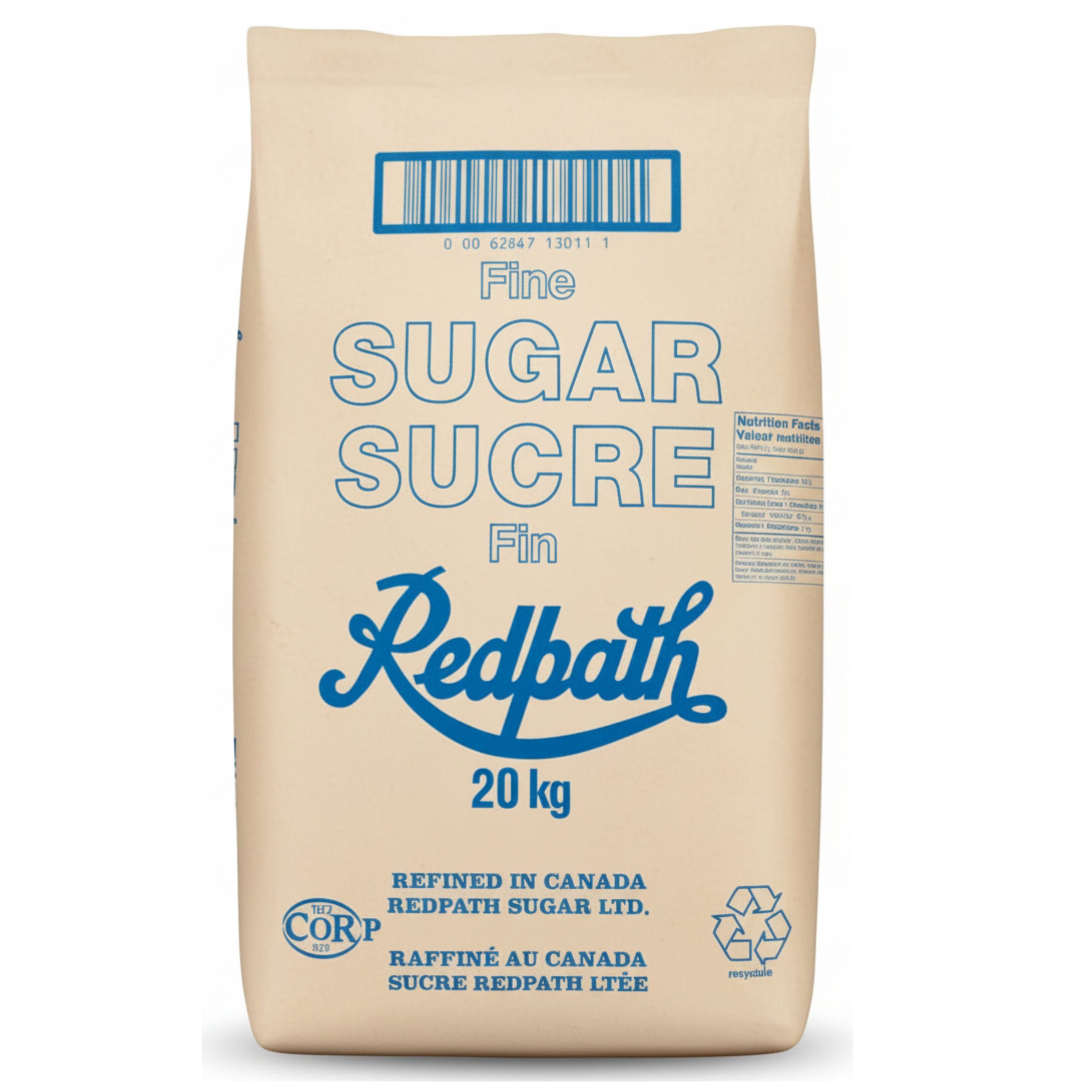 Redpath Fine Sugar 20KGS