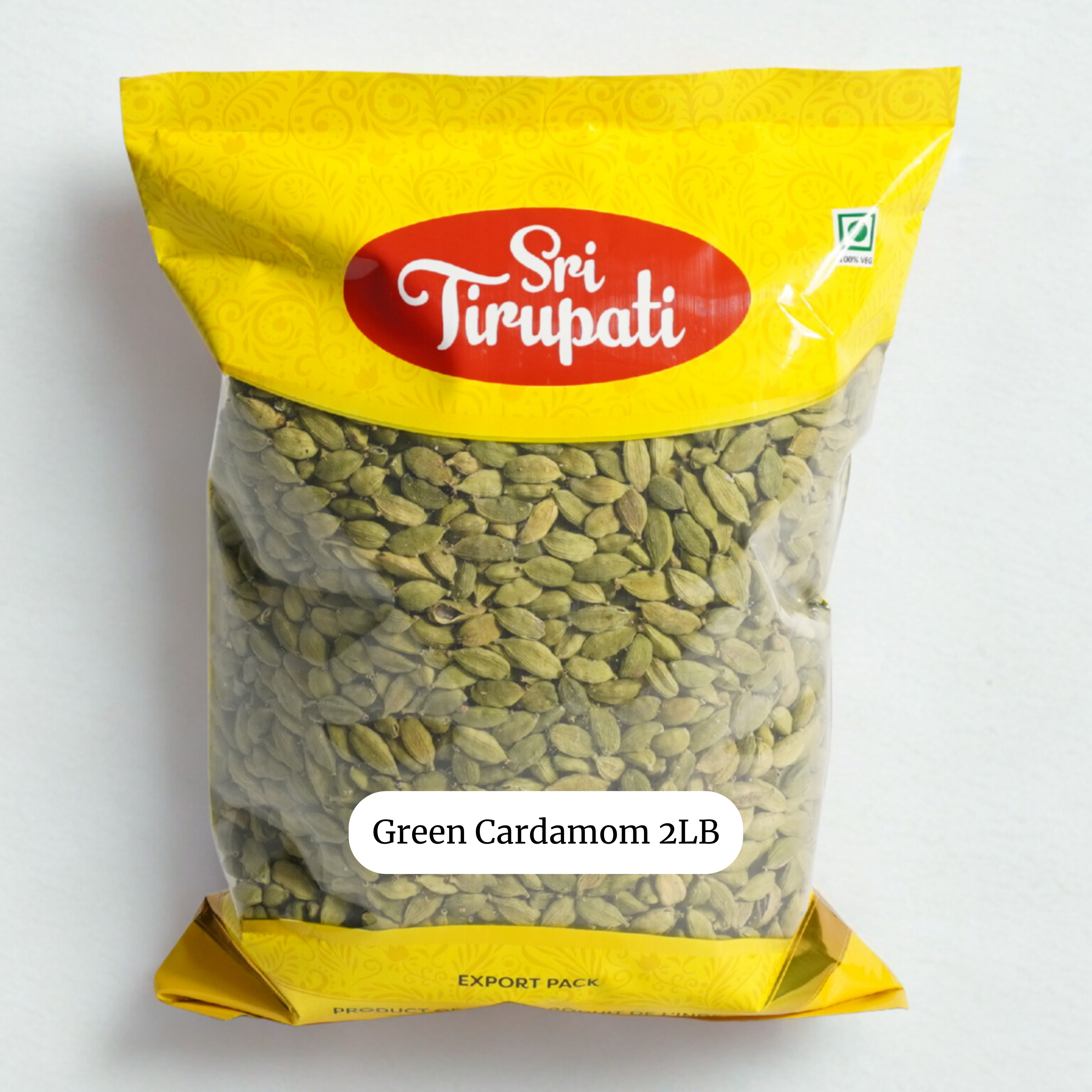 Sri Tirupati Green Cardamom 2LB (Elaichi)