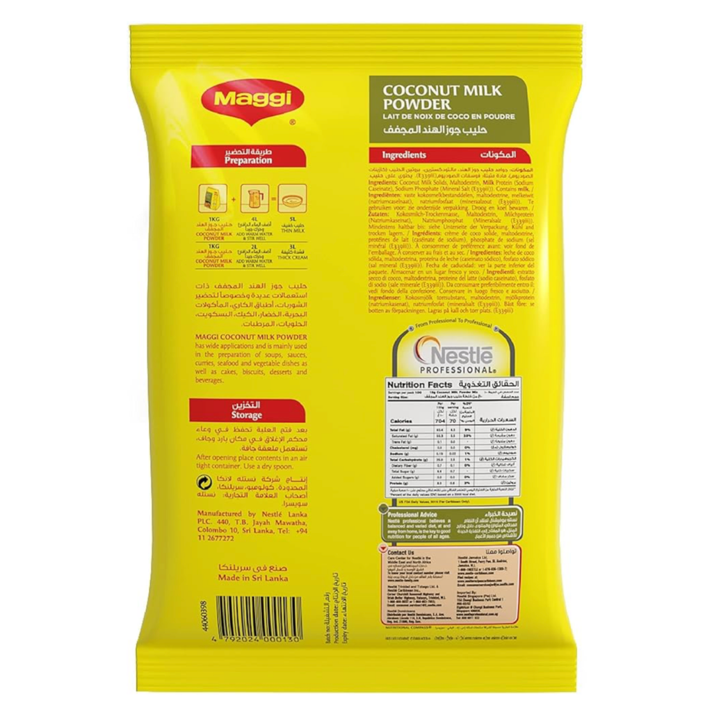 Maggi Coconut Milk Powder 1KG
