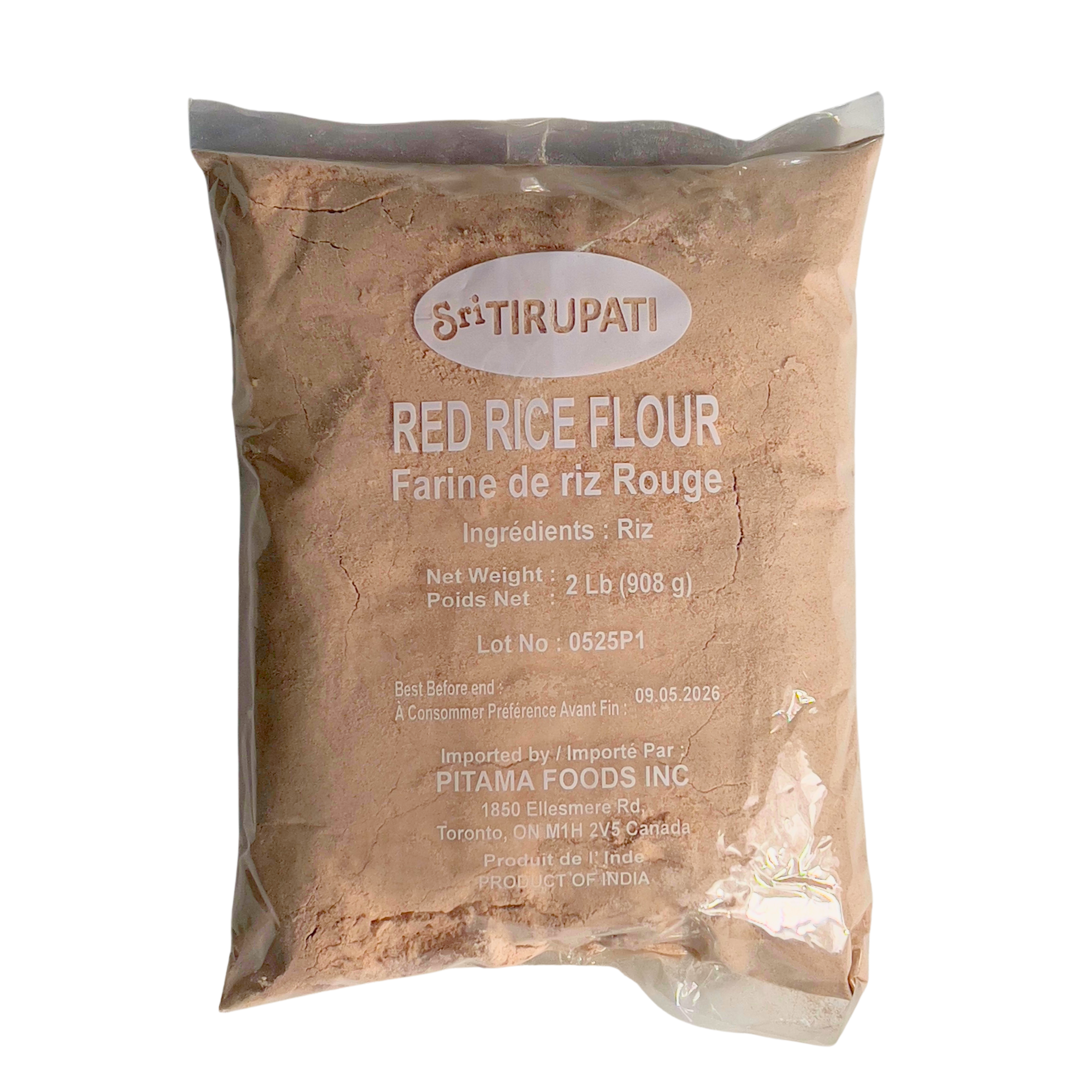 Sri Tirupati Red Rice Flour 2LBS x 20PKT