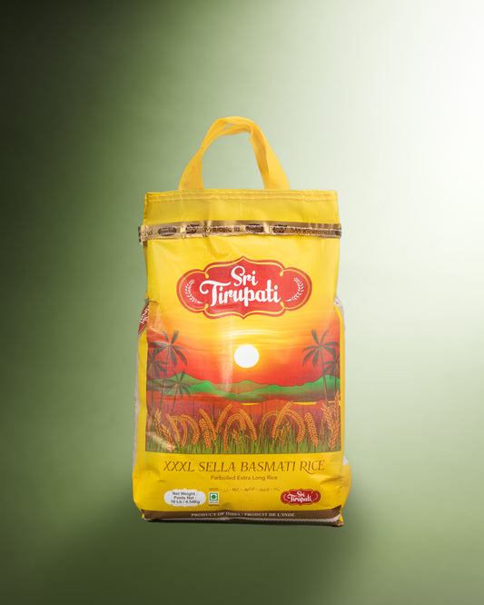 Sri Tirupati XXXL Sella Basmati Rice 10 LBS