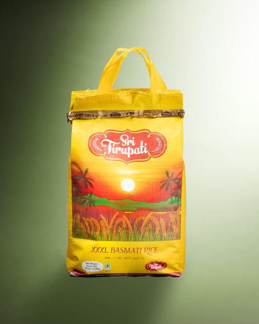 Sri Tirupati XXXL Basmati Rice 10 LBS