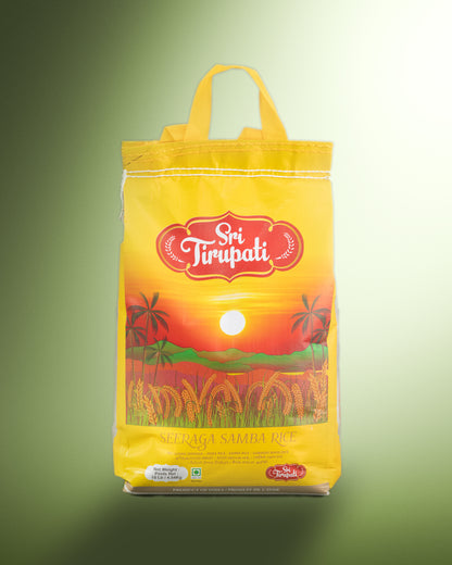 Sri Tirupati Sceraga Samba Rice 10LBS