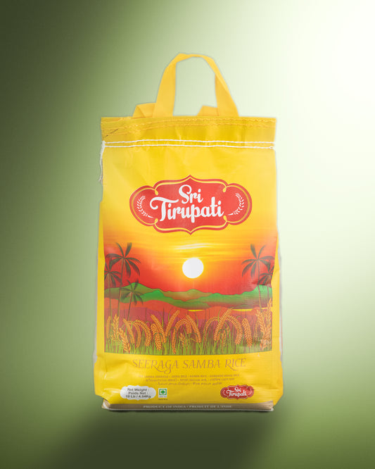 Sri Tirupati Sceraga Samba Rice 10LBS