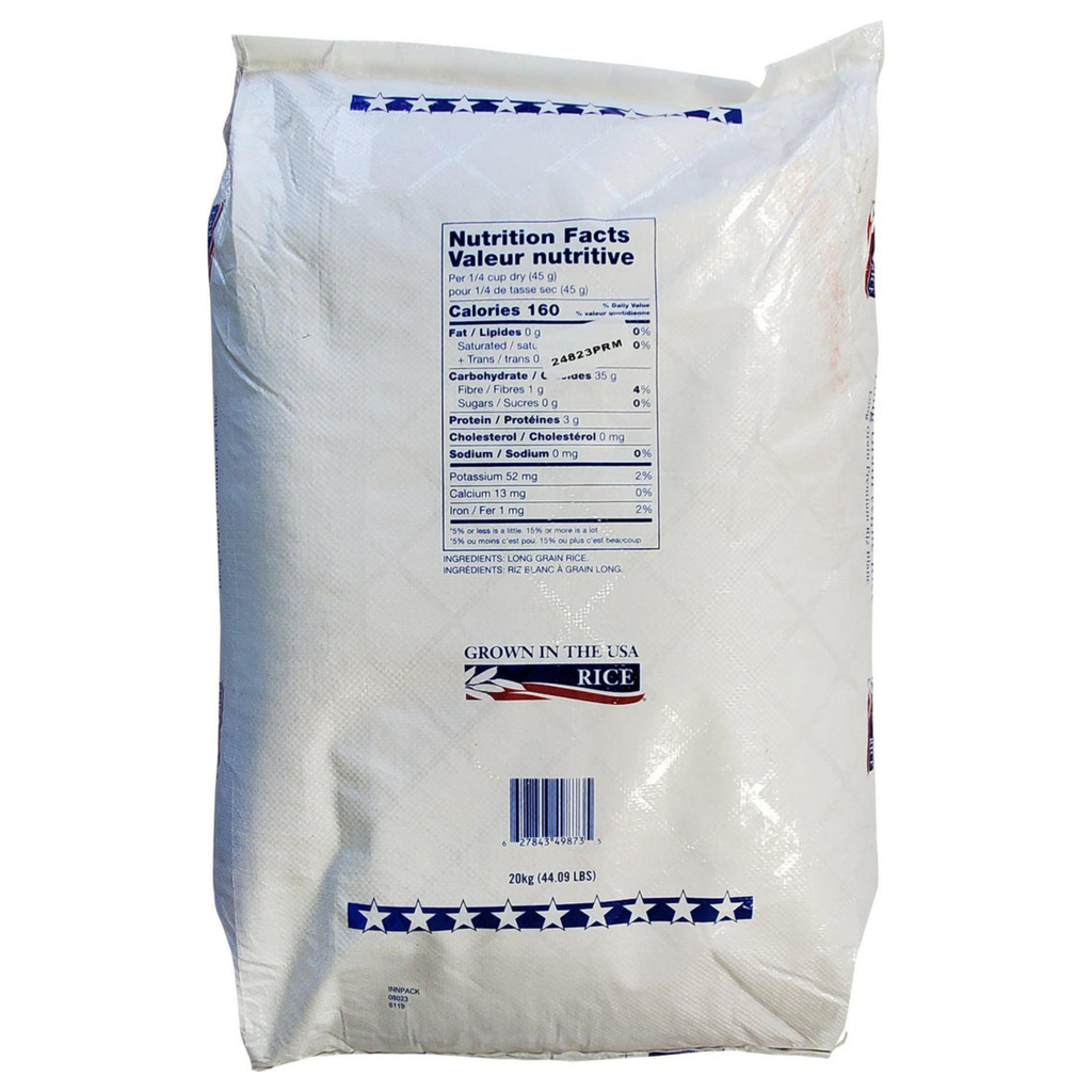US No 1 AAA White Rice 20KGS