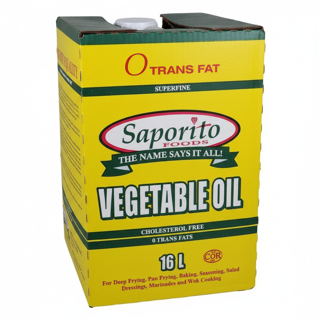 Saporito Vegetable Oil 16 L